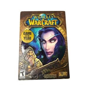 World of Warcraft PC Game Blizzard Entertainment CIB 2004